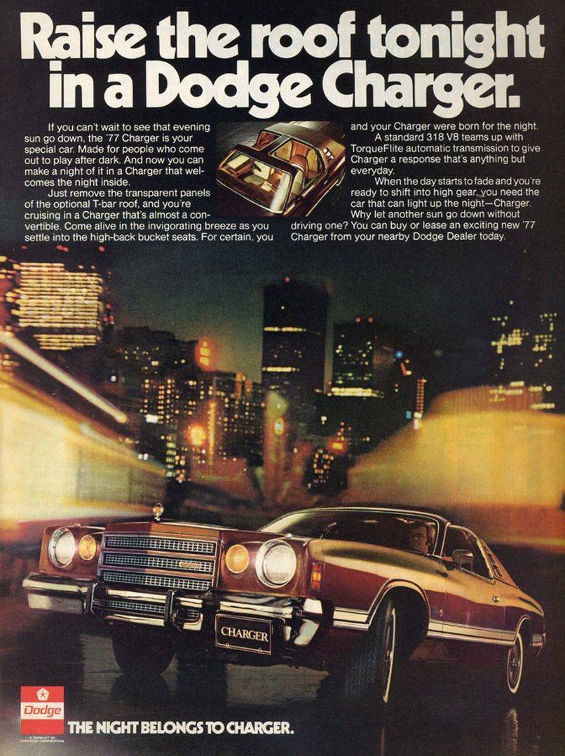 1977 Dodge Auto Advertising